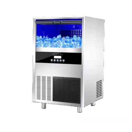 Portable Ice Cube Makers Blue Light